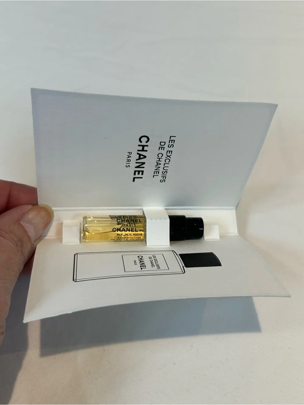 CHANEL lot of 6 Les Exclusifs Fragrance Samples - Coromandel, Beige, Jersey